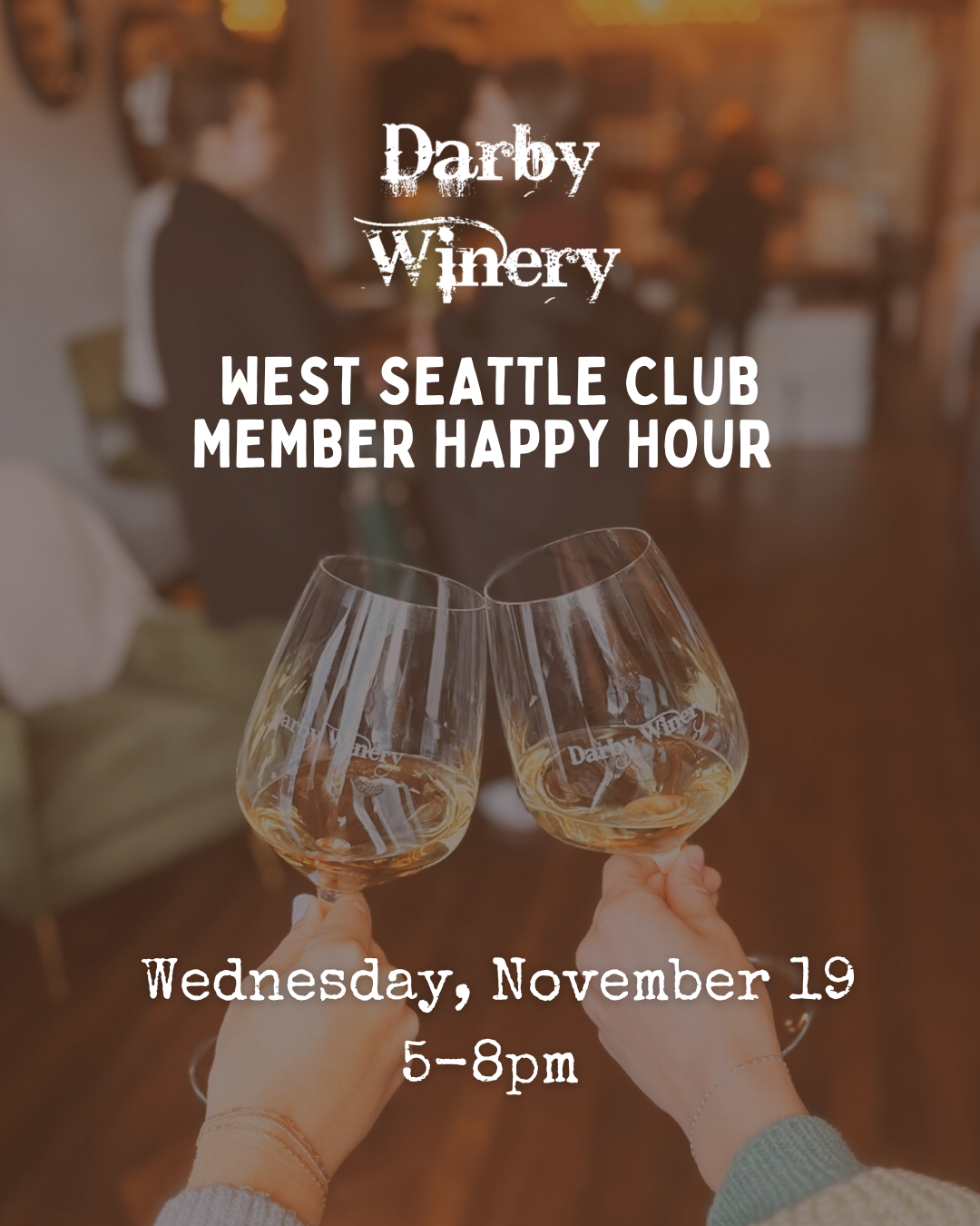 West Seattle Club Member Happy Hour