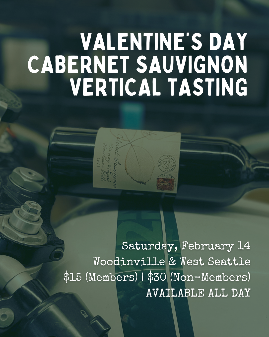 Valentine's Day Vintage Cabernet Vertical Tasting