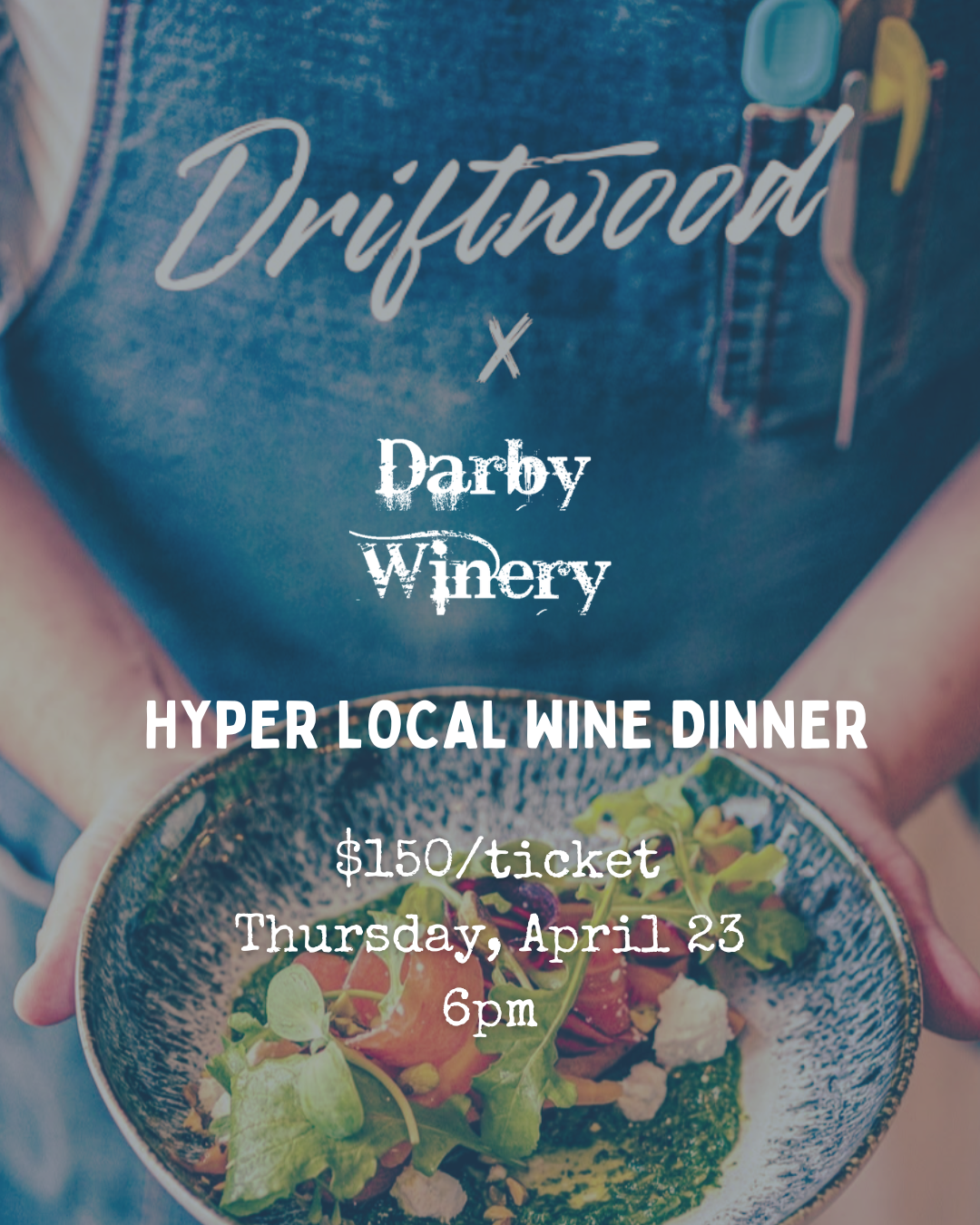 Driftwood x Darby Winery Wine Dinner