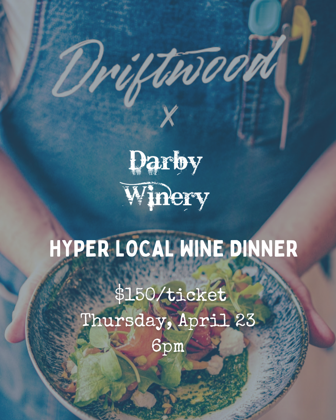 Driftwood x Darby Winery Wine Dinner