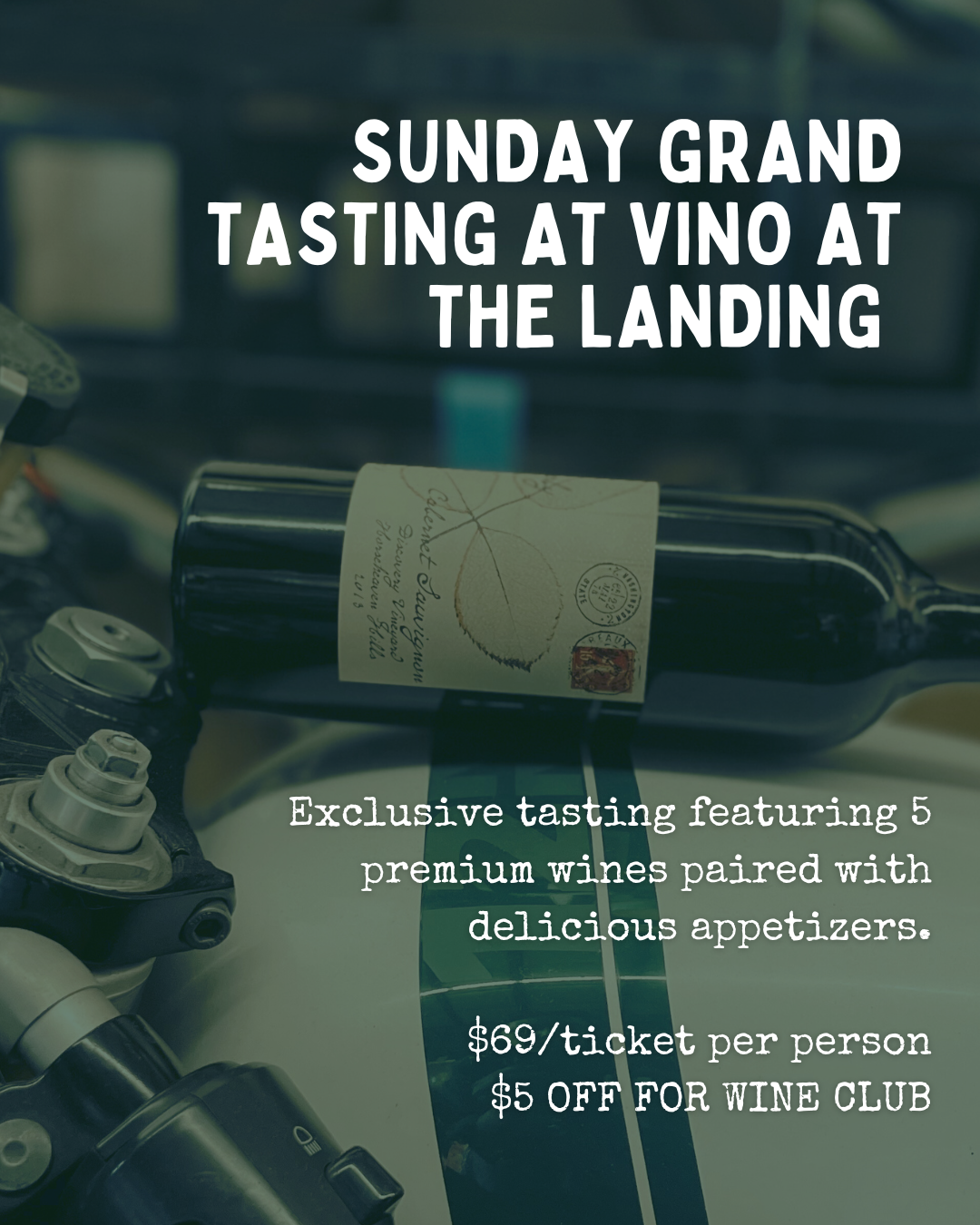 Grand Tasting at Vino at the Landing