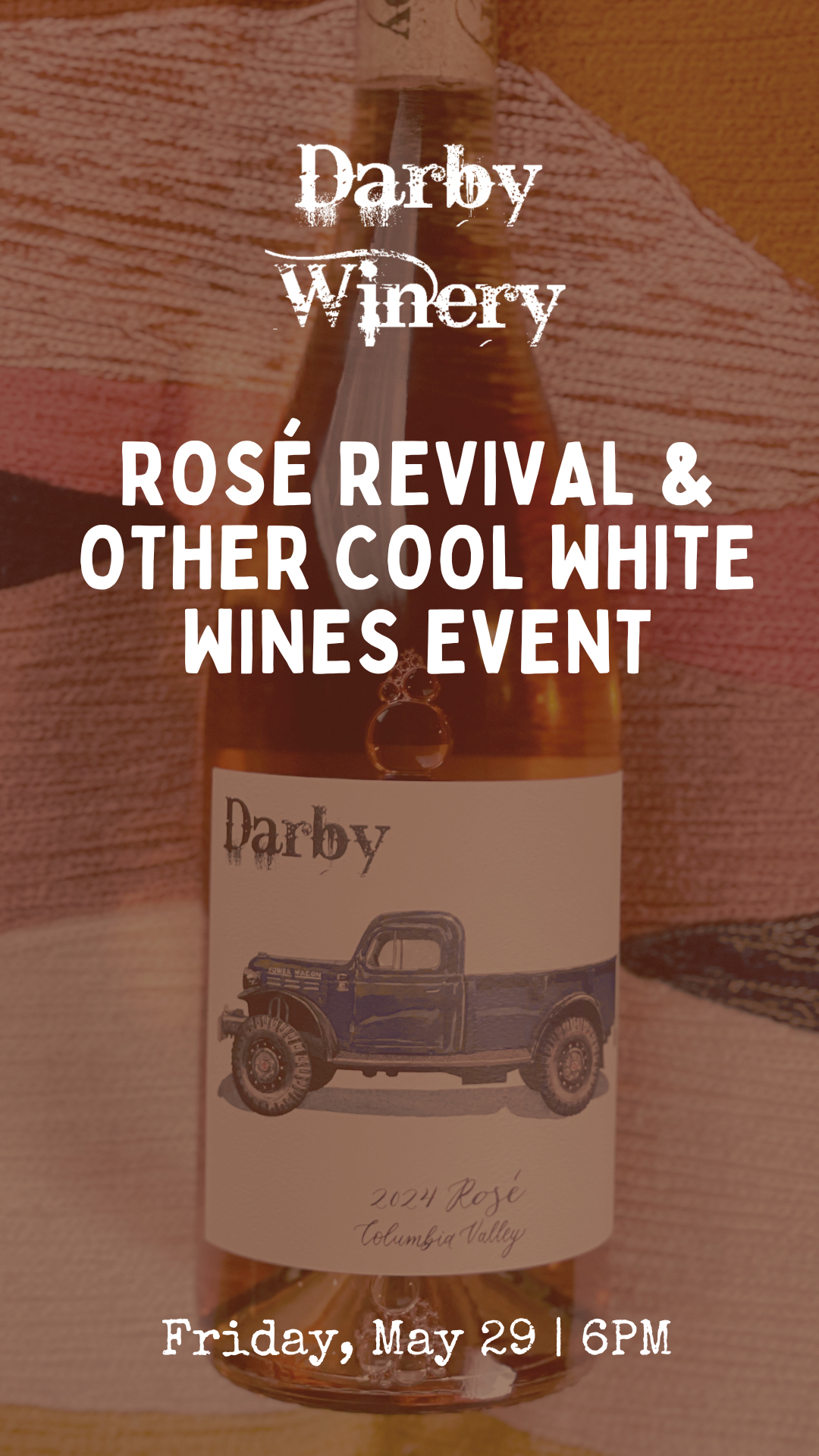 21st Annual Rosé Revival + Cool Whites Tasting Event