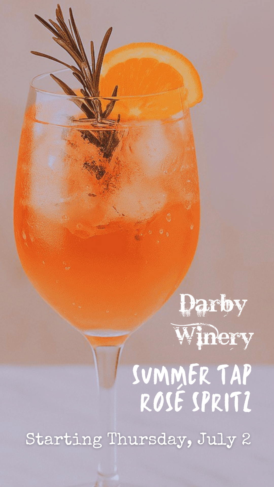 Start of Summer Rosé Spritz