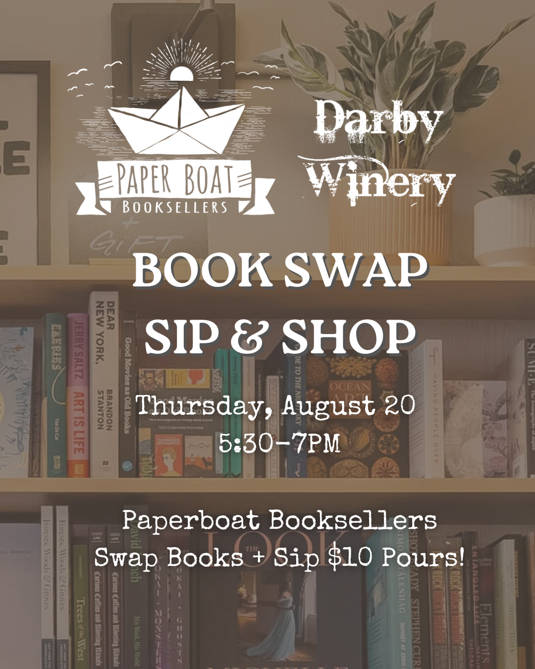 Monthly Sip & Book Swap @ Paperboat Booksellers