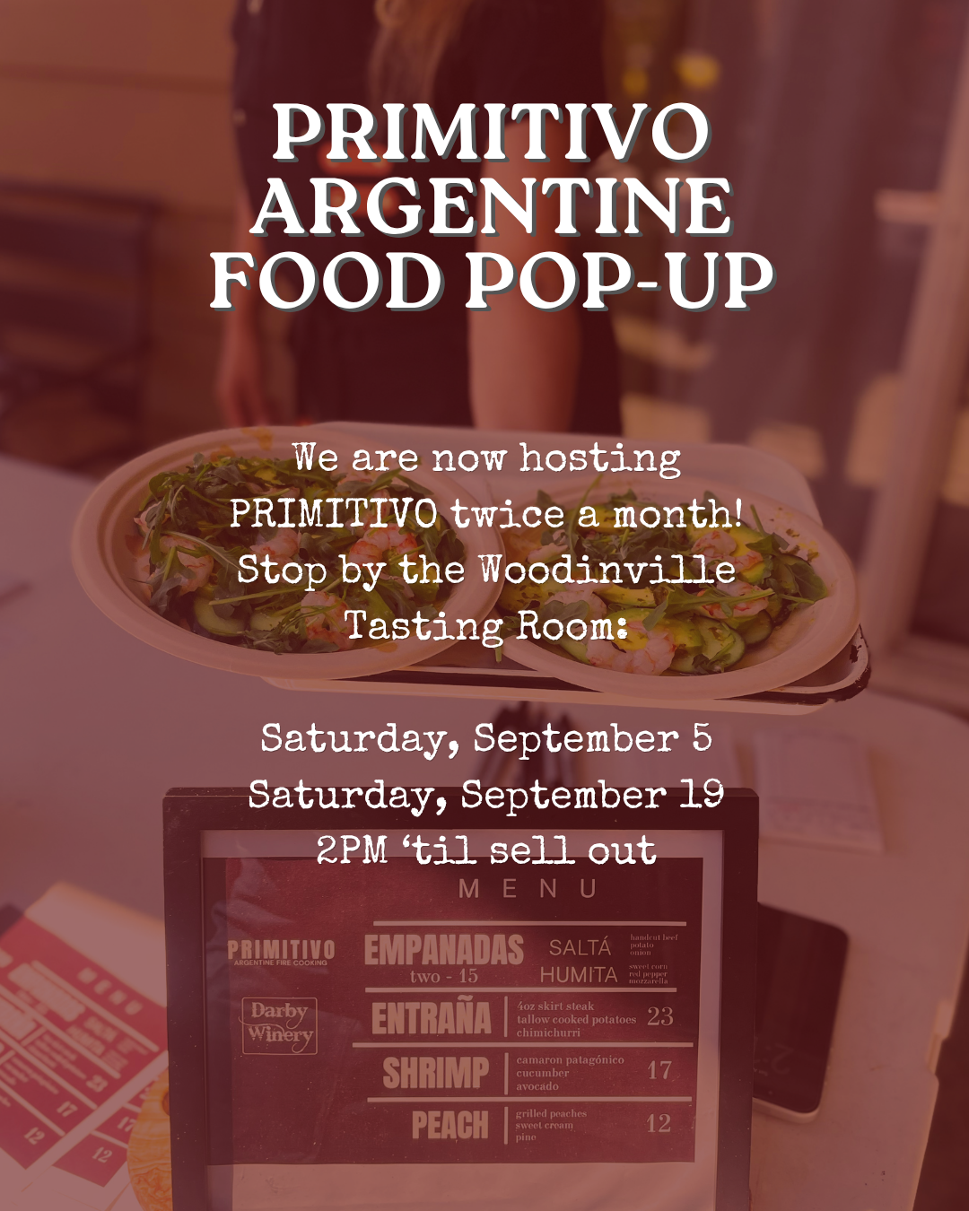 Primitivo Argentine Fire Cooking Pop Up (Woodinville)