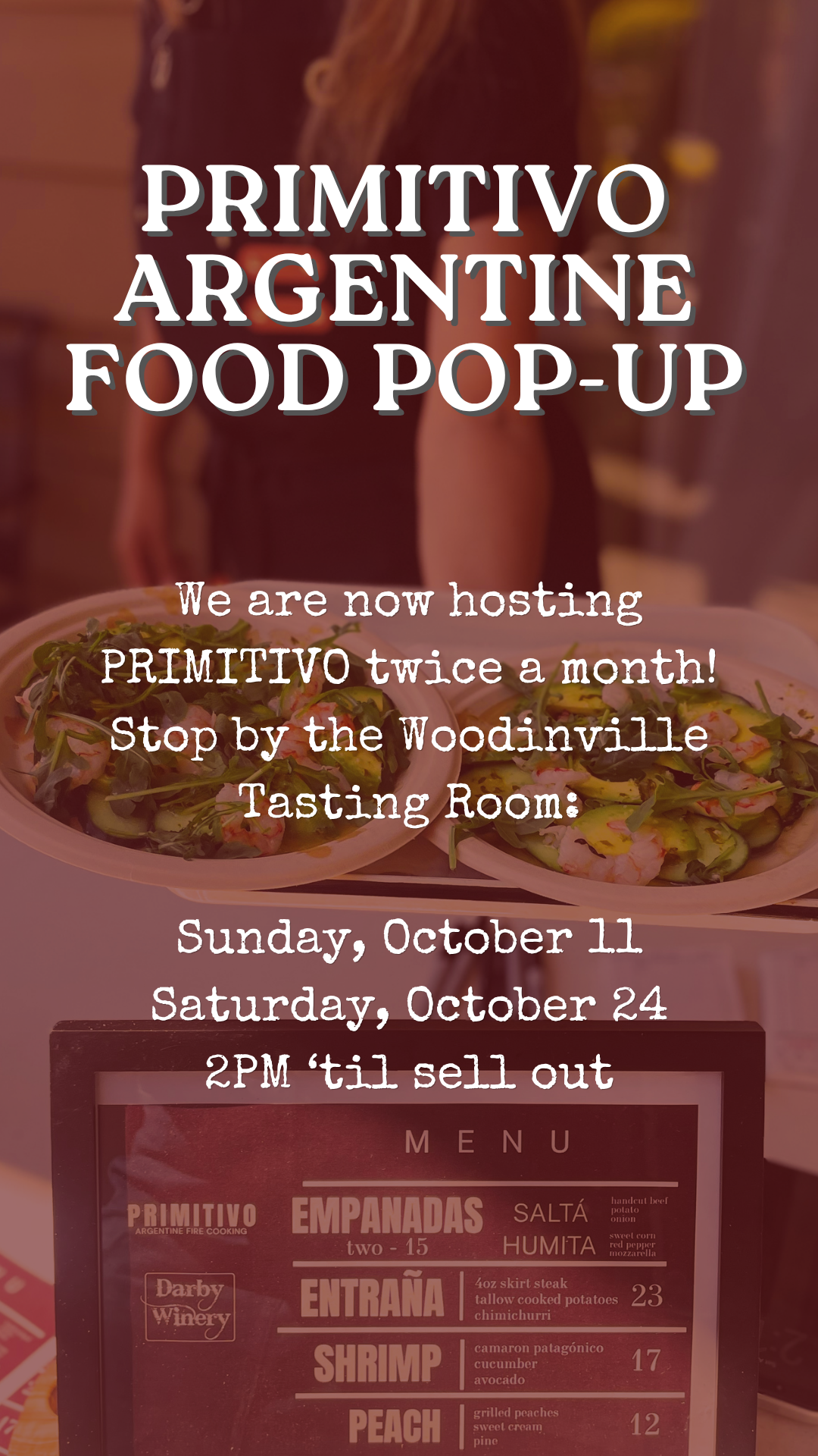 Argentine Fire Cooking by Primitivo | October Pop-Up Dates