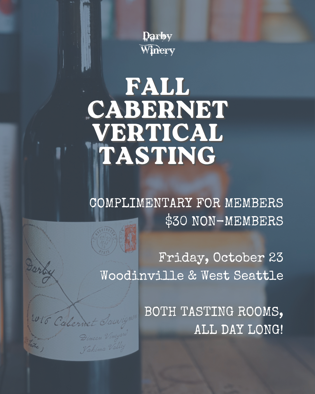 Fall Cabernet Vertical Tasting