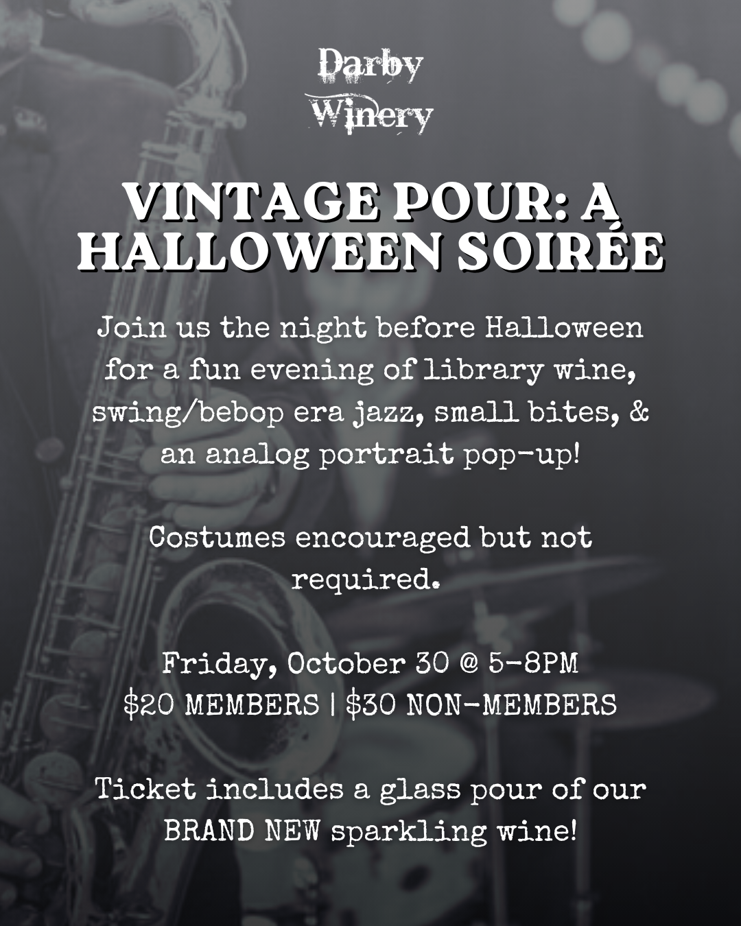 Vintage Pour: A (Pre)Halloween Soirée